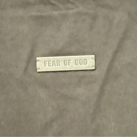 New FEAR OF GOD Black Long Sleeved Shirt - Picture 3 of 6